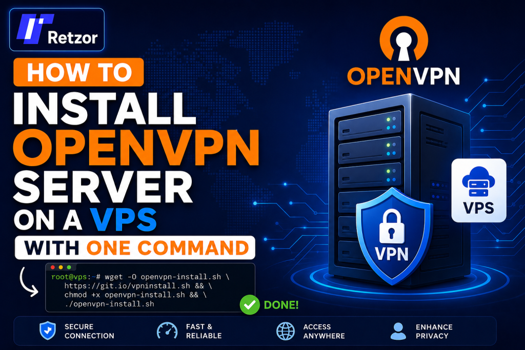 How to Install OpenVPN Server on a VPS with One Command